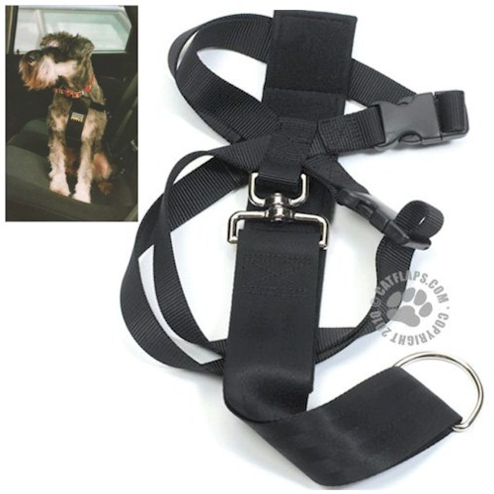 Medium Dog Car Harness Soft Padded Extra Support
